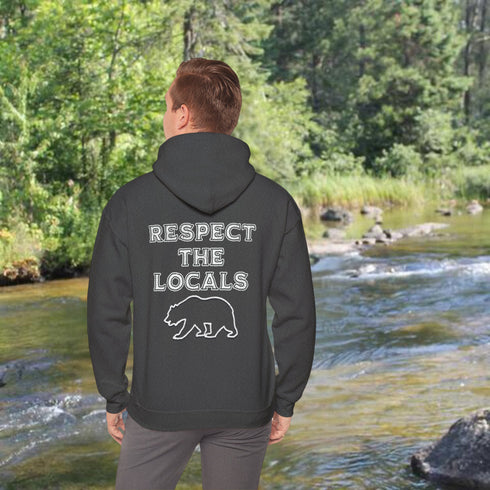Respect The Locals Double Sided Hoodie
